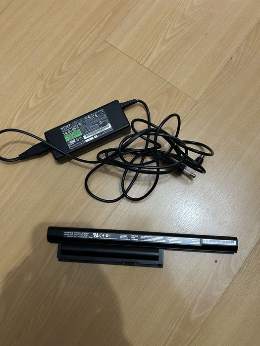 Carregador e bateria Sony Vaio