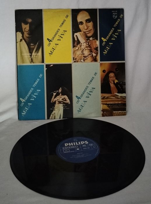 Disco Vinil - Os 4 Grandes Temas Água Viva