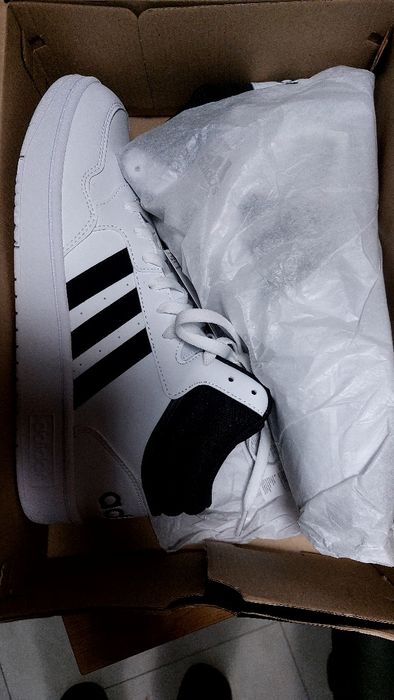 Buty białe wysokie Adidas