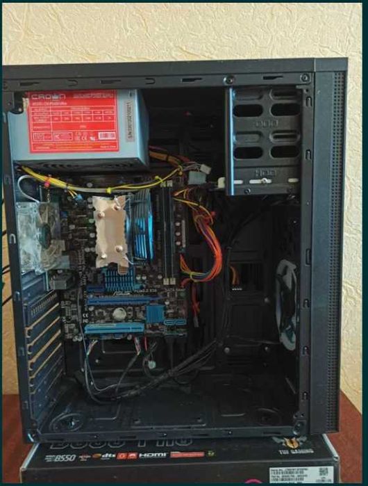 Системний блок /ЦП FX6300, Пам'ять 16Гбх420Гб,корпус чорний/