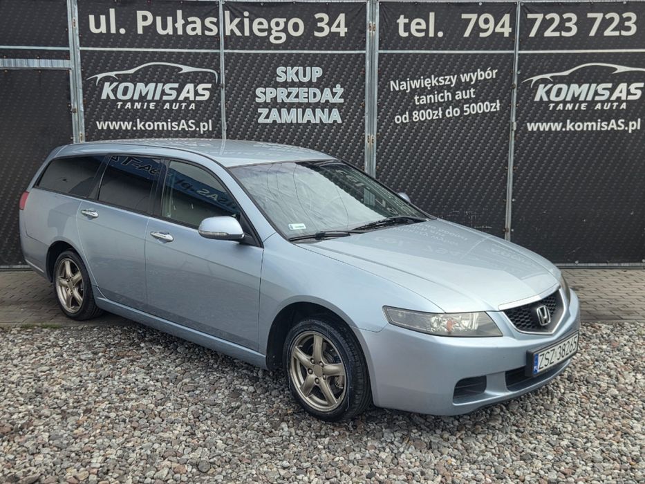 HONDA ACCORD VII 2.2 DIESEL * Klimatyzacja Elektryka szyb Pół skóry *