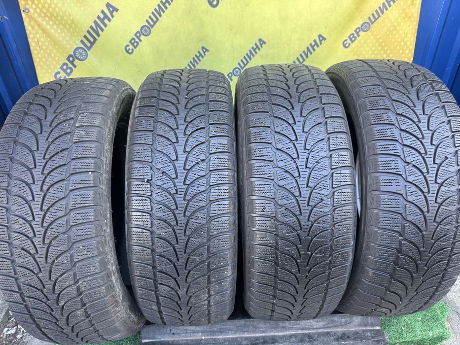 Шини Bridgestone 235/60r18 комплект зима склад б/у