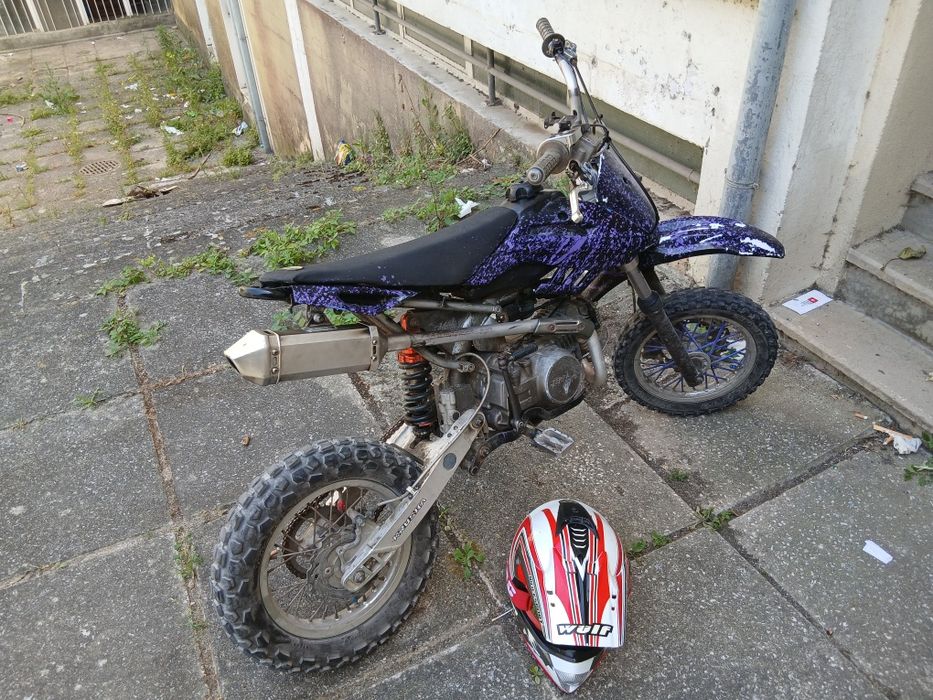 Pitbike 125c com forca