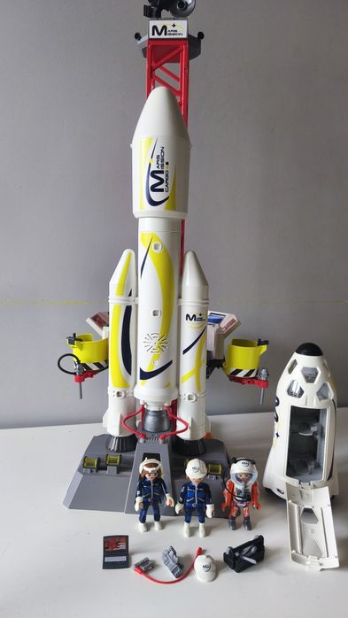Playmobil - Rakieta kosmiczna z rampą startową 9488