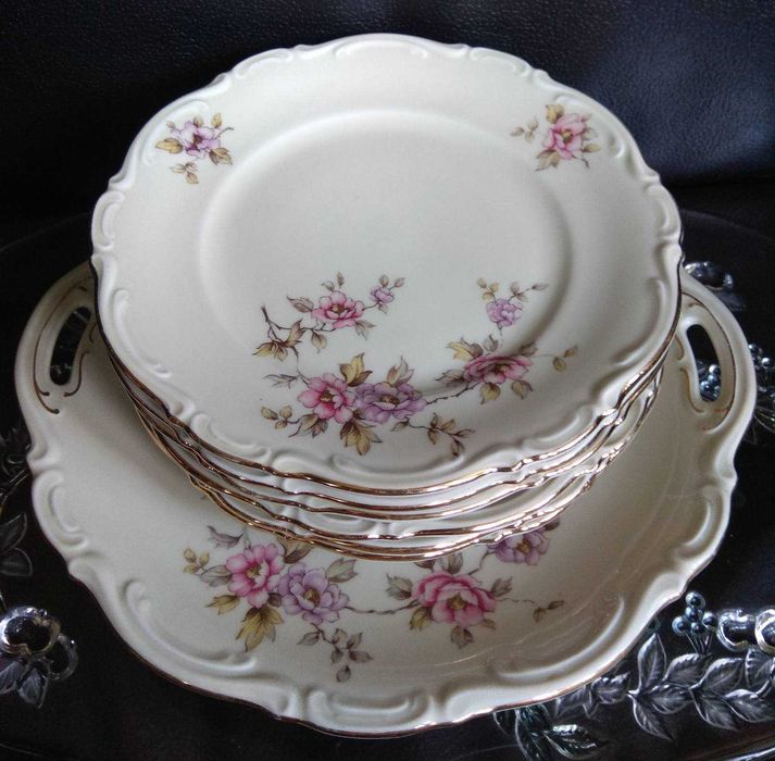 Набір тарілок. Тарілки. Вінтаж  Мitterteich Германія 1931-1945рр