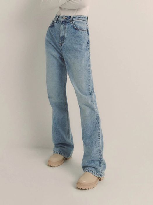 Jeansy boot cut rozszerzane  Reserved 36