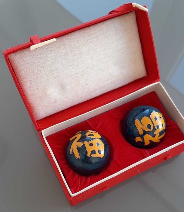 Bolas Baoding ou Baoding Balls - em ótimo estado, nunca usadas