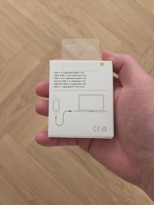 Kabel 100cm USB-C do Lightning do produktów Apple iPhone 20W Biały