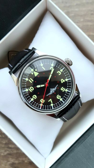 Годинник Pilot Штурманские Aviator Miltary Мех.Raketa 2609.НА 19 jewel