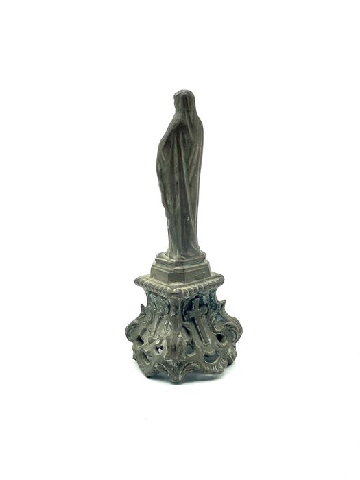 Imagem nossa senhora de lurdes, bronze