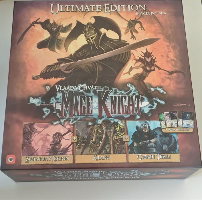 mage knight ultimate edition wersja polska plus insert e-raptor