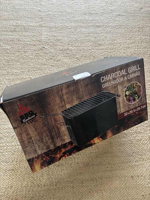 Grelhador Carvão - Novo caixa