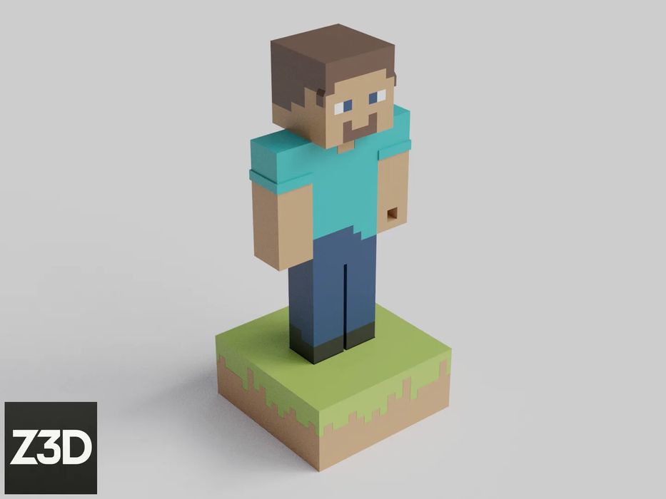 Minecraft Steve Figure64551046308099120