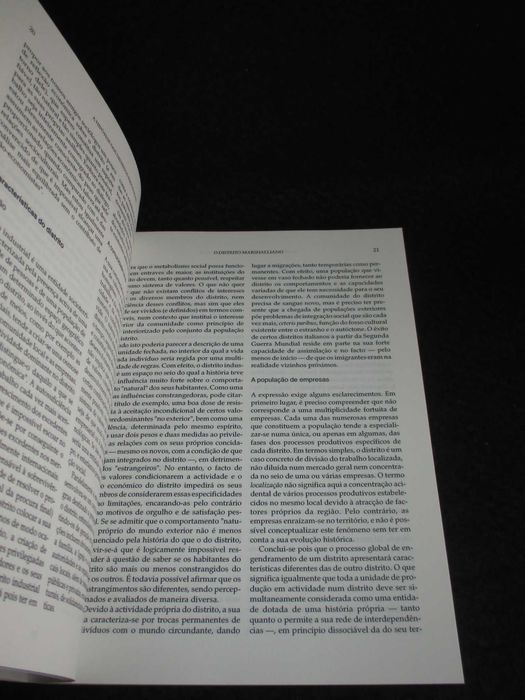Livro As Regiões Ganhadoras Georges Benko e Alain Lipietz 1ª edição