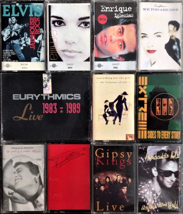 86 Cassetes - Raras - Muito Bom Estado