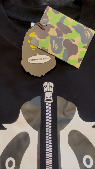 Тішка bape / BAPE Panda Shark Tee