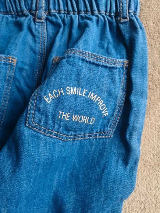 Zestaw Zara spodnie i bluzka Lupilu pure collection r. 86-92 cm 18-24m