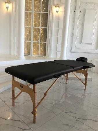 Масажний стіл буковий кушетка стол массажный, тату, шугарінга Spanjul1