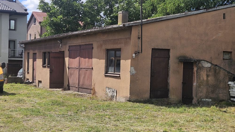Wynajme garaz budynek magazyn w Strzale