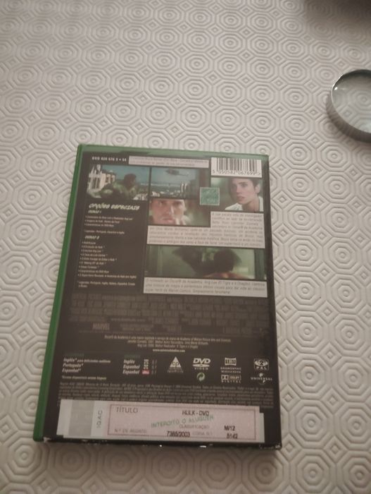 DVD Duplo Filme Hulk Udado