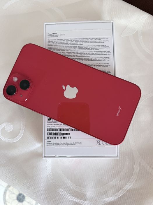IPHONE 14 Plus jak Nowy Czerwony