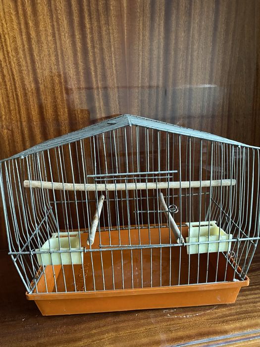 Klatka dla papugi kanarka PRL