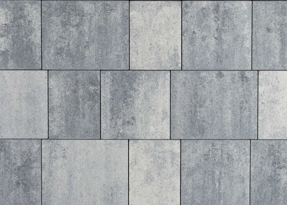 kostka brukowa Rino srebrny melanż