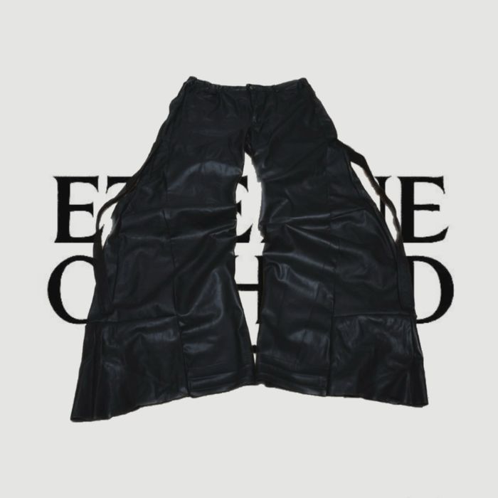 Широкі кастом штани baggy опіум Balenciaga camo фларед бут кат альт