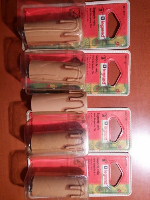 Conjunto de velas para candeeiros