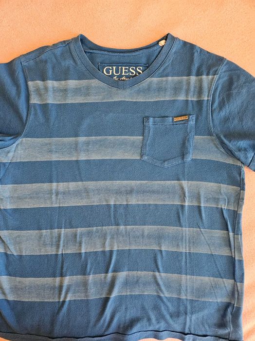 Krótkie spodenki i T-shirty GUESS i ABERCROMBIE z USA, rozm, 12-14 lat