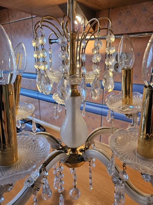 Żyrandol kryształowy