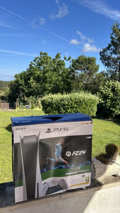 PS5 825GB + 1 Comando + Suporte – Excelente Estado