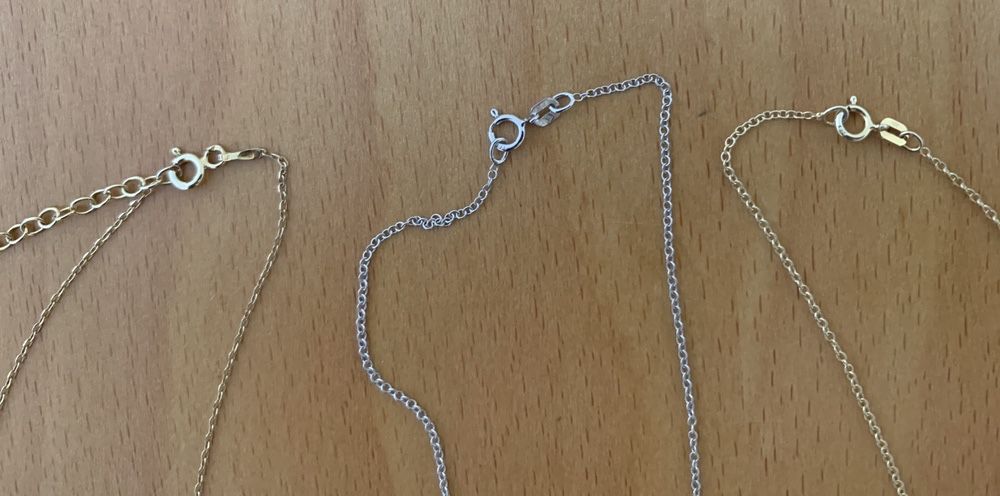 Fios de prata diversos