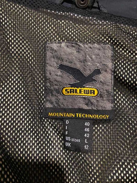 Hardshell Salewa Gore-tex 2in1 kurtka damska L khaki travel outdoor