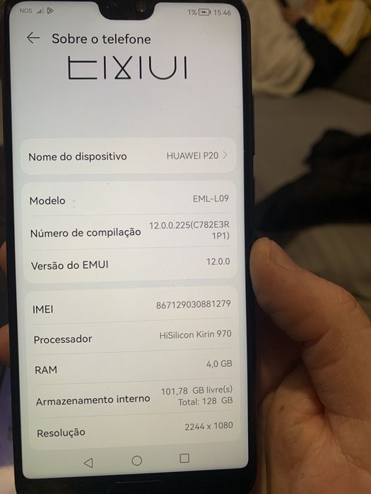 Huawei P20 128GB Excelente estado