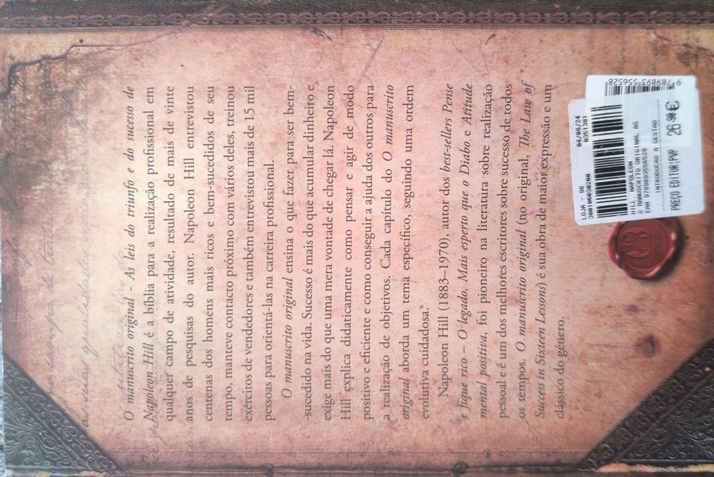 Livros As 48 leis do poder & O Manuscrito As leis do triunfo e do sucesso