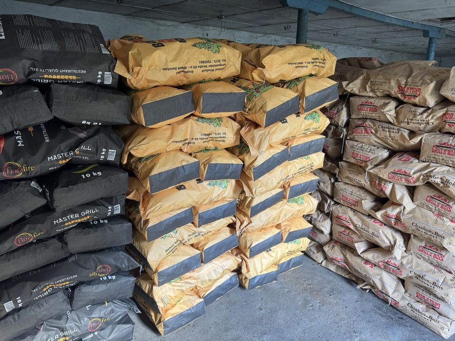 Вугілля деревне фасоване 35 грн/кг