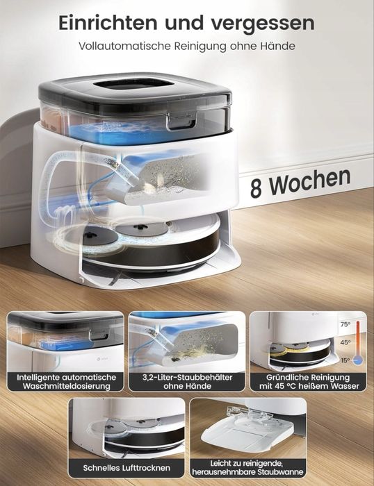 Robot odkurzająco mopujący LEFANT