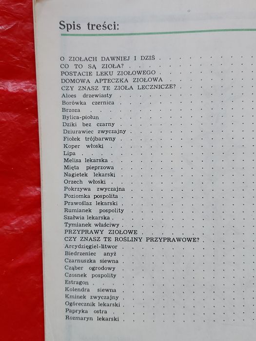 Książka ZIOŁA w DOMU