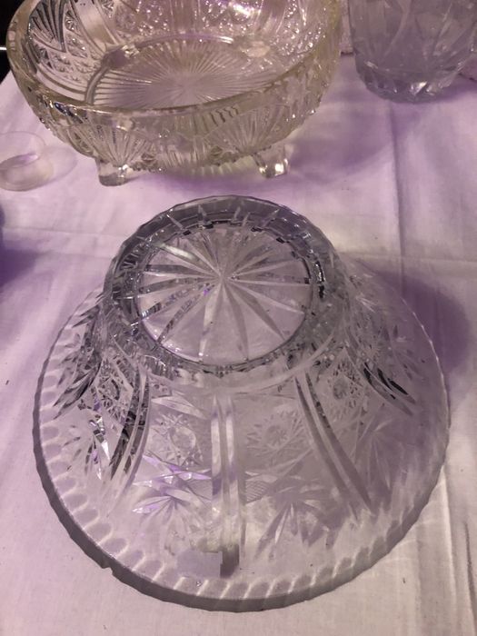 Вазы  хрусталь стекло лот