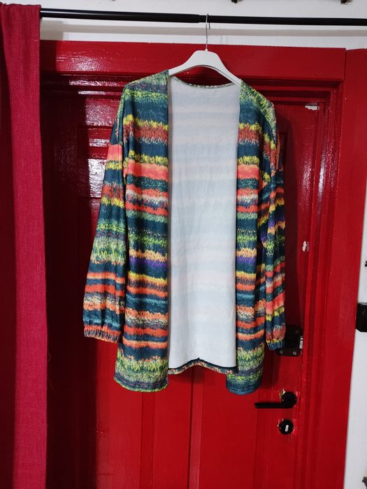 Nowa bluza boho etno z kieszeniami L