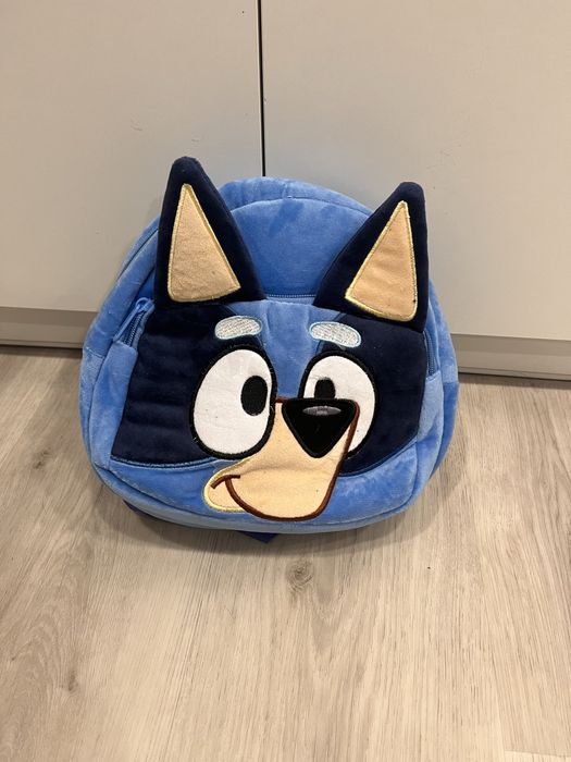 Plecak Bluey mały do przedszkola niebieski