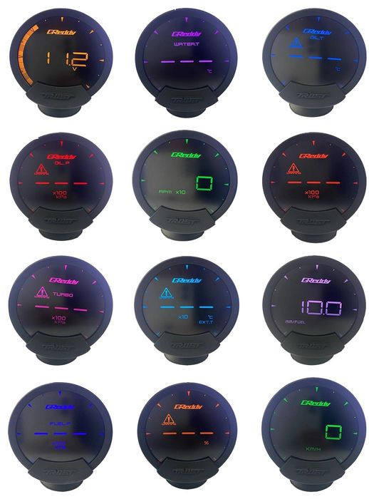 Датчики GReddy sirius LCD (додаткові прилади GReddy)