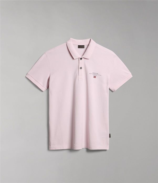 Koszulka polo jasnoróżowa Napapijri XS