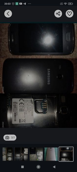 Кнопкові мобільні Sony Ericson Samsung  GT-S Meyzu -m3s