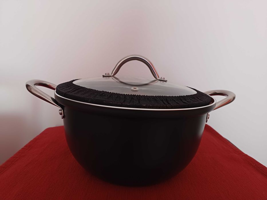 Fritadeira com Cesto Antiaderente Alumínio 26cm Forno Copper