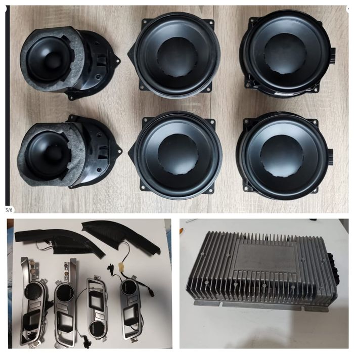 НАЛИЧИЕ.Phaeton VW Dynaudio комплекты динамиков и усилители