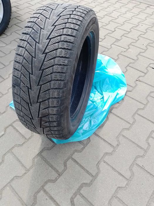 2 koła zimowe 215 × 55R16 Hankok