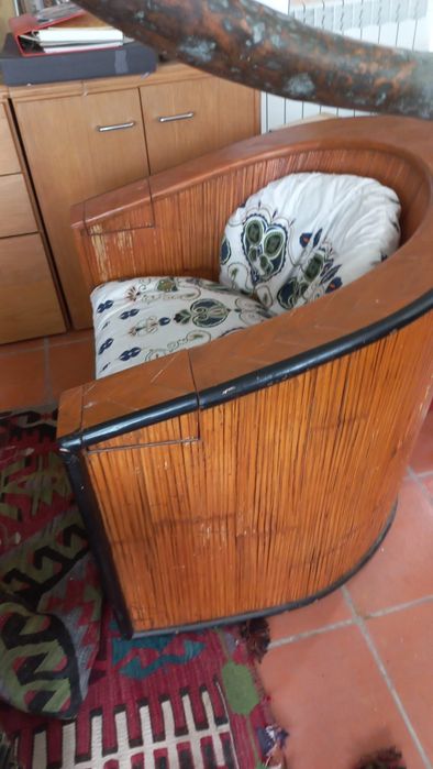 Cadeirão em bamboo