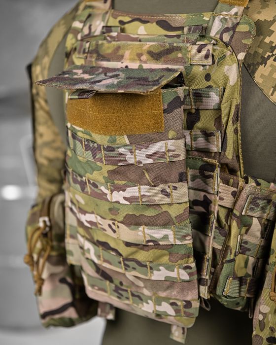 Оригінал плитоноска ARTEX мультикам з підсумками, плитоноска мультикам